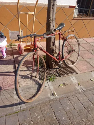 Bicicleta Nico Richart Roja para restaurar