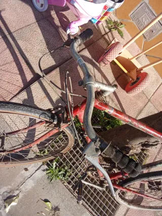 Bicicleta Nico Richart Roja para restaurar