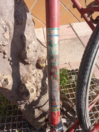 Bicicleta Nico Richart Roja para restaurar