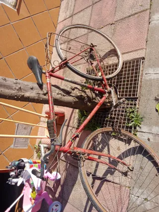 Bicicleta Nico Richart Roja para restaurar