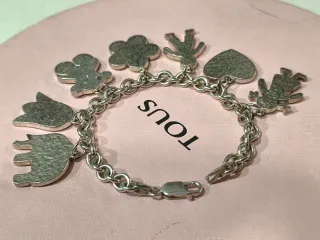 Pulsera Tous Vintage Plata Maciza