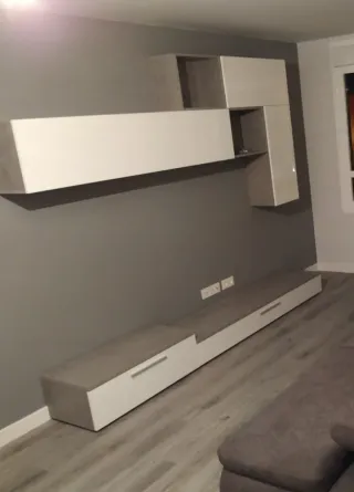 Mueble de salón de madera