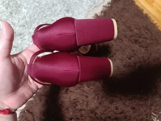 Tacones Rojos Talla 39