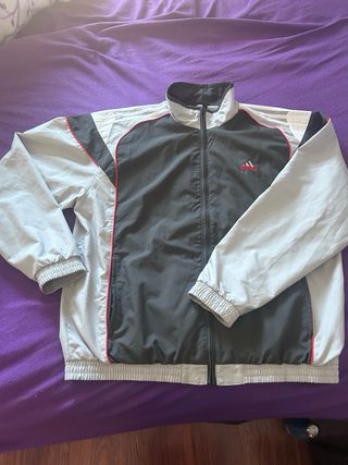 Chándal Adidas Hombre Negro y Gris