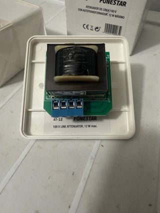 Lote 2 Atenuadores/Potenciometros Fonestar AT-12
