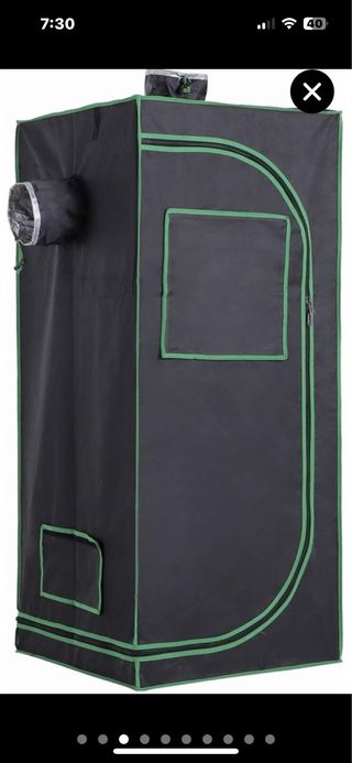 Armario de cultivo pequeño para plantas madres