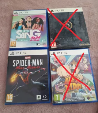 Lote 2 Videojuegos PS5