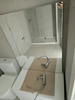 Lavabo suspendido Cosmic blanco, con REGALO