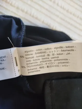 Pantalón recto Zara estampado flores