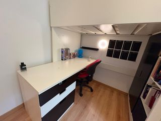 Habitación juvenil modular blanca