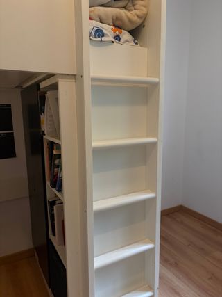 Habitación juvenil modular blanca