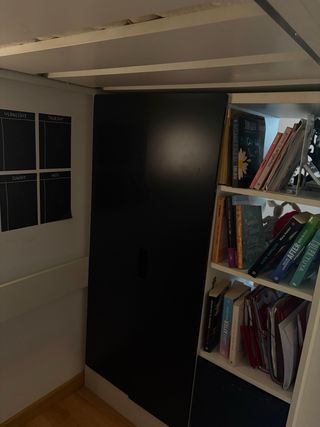 Habitación juvenil modular blanca