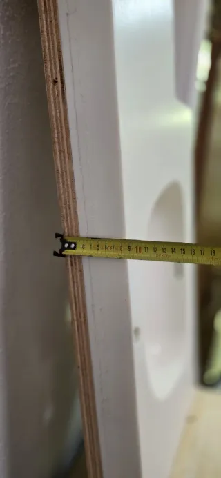 Piquera de resina blanca