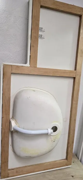 Piquera de resina blanca