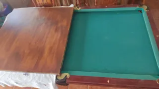 Mesa de billar americana y tres bandas