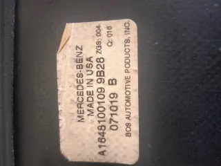 Bandeja Maletero Enrollable Mercedes ML