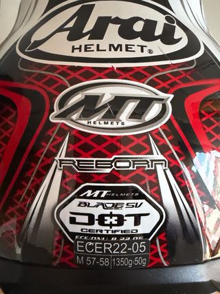 Casco Helmet Arai MT Talla M