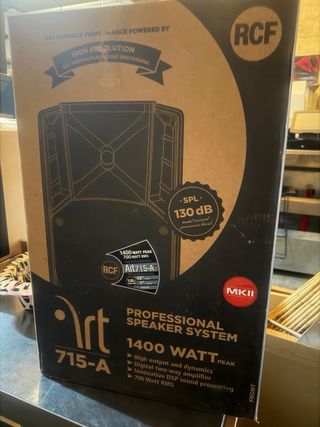 Altavoz RCF Art 715-A Negro