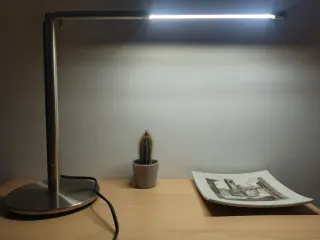 Lampada da scrivania vintage metallo