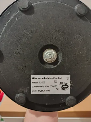 Lampada da scrivania vintage metallo