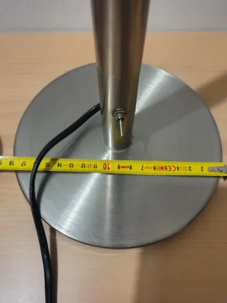 Lampada da scrivania vintage metallo