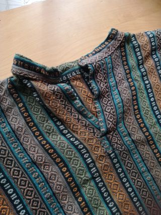 Camisa Marroquí Estampada