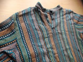 Camisa Marroquí Estampada