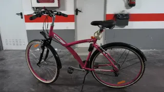 Bicicleta adulto Btwin Originals Rosa Paseo