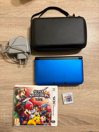Nintendo 3DS XL Blu + Gioco + Accessori