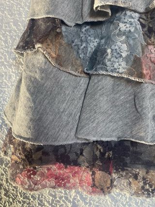 Falda BSK volantes y blonda