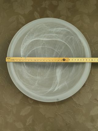 Lampadario plafoniera in vetro