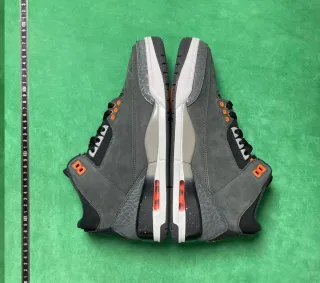 Jordan Bambas Negras y Grises