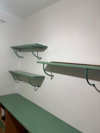 Escritorio + estanterias