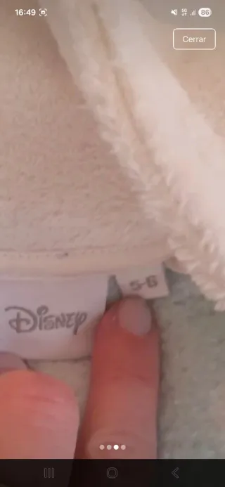 Albornoz niña Frozen