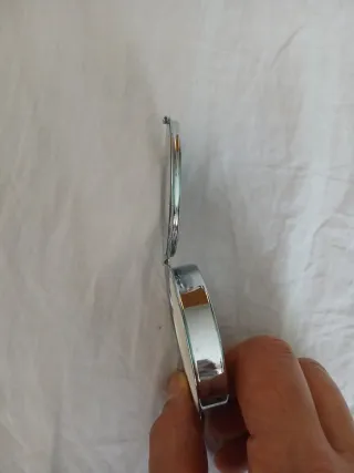 Pastillero redondo diseño azulejos azules