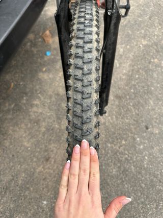 Bicicleta da Montagna Arancione Rockrider