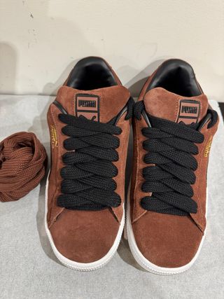 Sapatilhas Puma Suede Castanho Tamanho 42