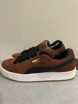 Sapatilhas Puma Suede Castanho Tamanho 42