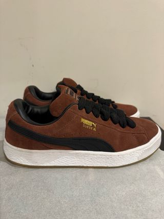Sapatilhas Puma Suede Castanho Tamanho 42