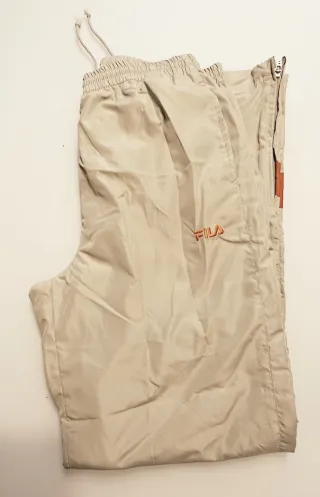 Tuta sportiva Fila grigio chiaro e rossa