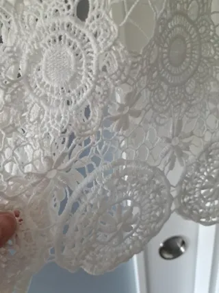 Jersey Zara calado blanco talla L