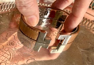 Pulsera Loewe Piel Marrón Original