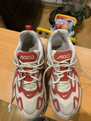 Zapatillas Nike Air Max 200 Rojas y Blancas