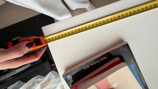 Escritorio blanco moderno 90cm – Ideal teletrabajo