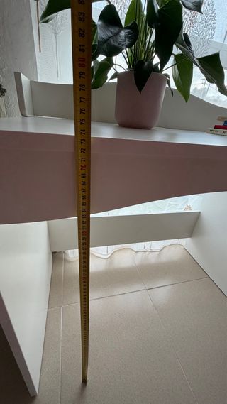 Escritorio blanco moderno 90cm – Ideal teletrabajo