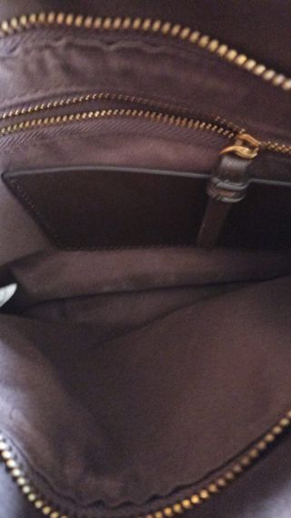 Bolso de mano/colgante Marrón