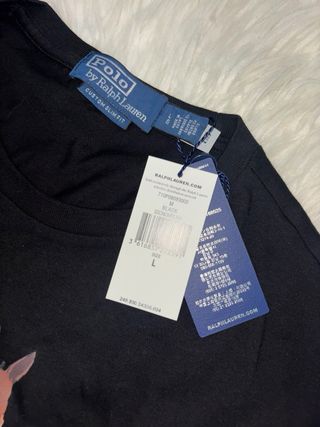 Polo Ralph Lauren Camiseta Oso Negro