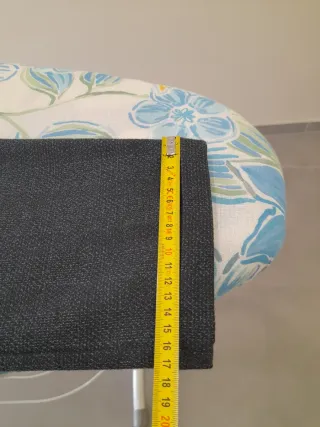 Pantaloni grigi fantasia