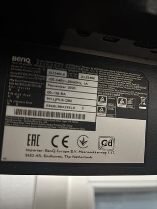 Benq Zowie Monitor Negro