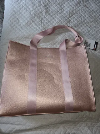 Bolso Enrico Benetti Nina Clutch Dorado/Rosa